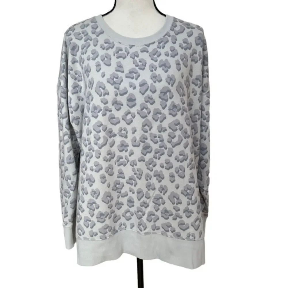 Lucky Brand Loose Pullover cotton blend sweatshirt size M